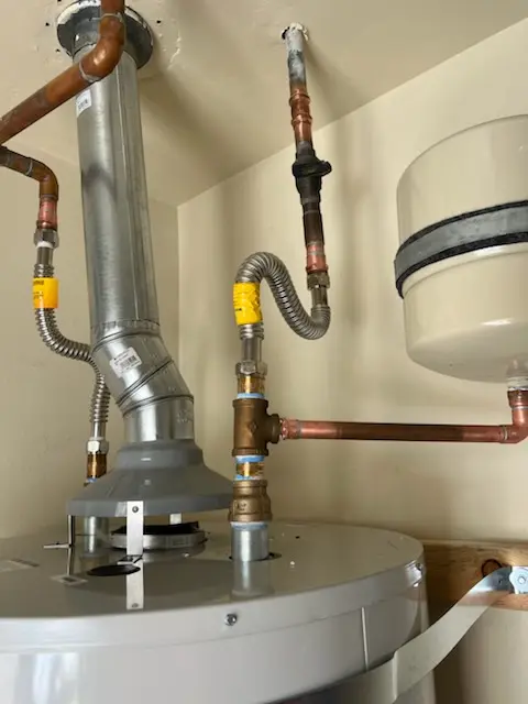 Water heater installation and plumbing repair in Springs